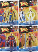 Marvel Legends Retro 6 Inch Action Figure X-Men '97 Wave 1 - Set of 4 Magneto Gambit Bishop Storm