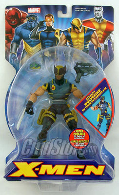X-Men Action Figures Comic Book Series 1: Stealth Wolverine