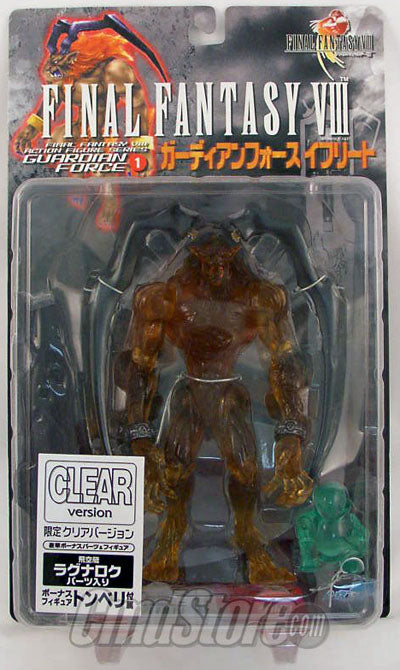 GUARDIAN FORCE IFRITE CLEAR VERSION 7" Action Figure FINAL FANTASY VIII SERIES 1 ArtFX Toy