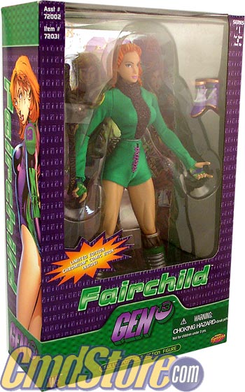 FAIRCHILD #72031 10 Inch Action Doll GEN 13 PREVIEWS EXCLUSIVE Wildstorm Toy