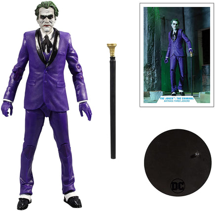 DC Multiverse 7 Inch Action Figure Three Jokers - Joker The Criminal