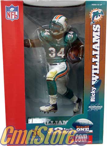 RICKY WILLIAMS 12 Inch Action Figure NFL FOOTBALL 12 INCH Series 1 McFarlane Toy