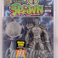 MEDIEVAL SPAWN SILVER VARIANT 6" Action Figure SPAWN SERIES 1 Special Limited Edition Spawn McFarlane Toy