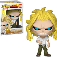 Pop Animation 3.75 Inch Action Figure My Hero Academia - All Might Weakened #371
