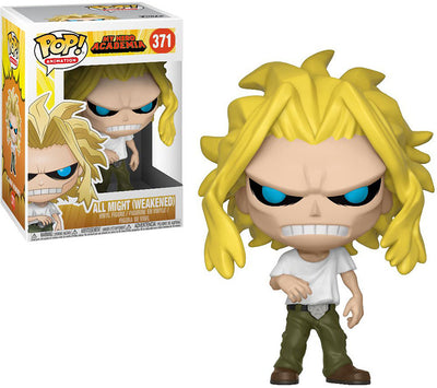 Pop Animation 3.75 Inch Action Figure My Hero Academia - All Might Weakened #371