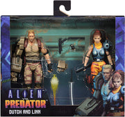 Alien vs Predator Arcade 8 Inch Action Figure Game Series - Dutch & Linn (Shelf Wear Packaging)