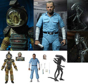 Alien 40th Anniversary 7 Inch Action Figure Wave 3 - Set of 3 (Kane - Ash - Xenomorph)