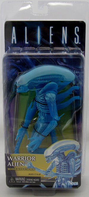 Aliens 7 Inch Action Figure Series 11 - Translucent Blue Warrior Alien