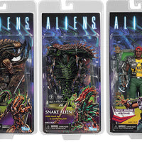 Aliens 8 Inch Action Figure Series 13 - Set of 3 (Sgt. Apone - Snake Alien - Scorpion Alien)