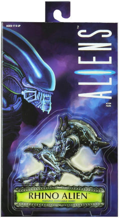 Aliens 7 Inch Action Figure Ultimate - Rhino Alien (Silver)