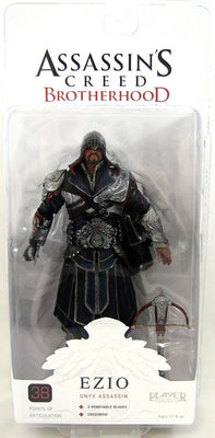 Assassin's Creed Brotherhood 7 Inch Action Figure - Ezio Onyx Assassin (Hooded)