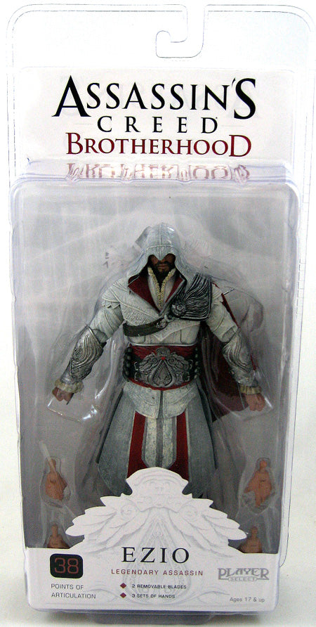 Assassins Creed Brotherhood 7 Inch Action Figure Series 3 - Ezio Legendary Assassin (Hooded)