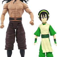 Avatar The Last Airbender 7 Inch Action Figure Select Series 3 - Set of 2 (Toph & Lord Ozai)