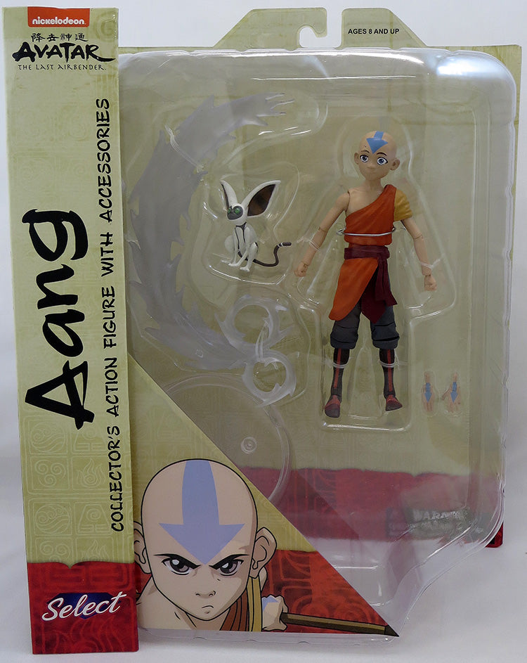 Diamond Select Toys Avatar The Last Airbender: Final Battle Aang Deluxe  Action Figure