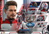 Avengers Endgame 12 Inch Action Figure Movie Masterpiece 1/6 Scale Series - Tony Stark Quantum Suit Hot Toys 904726