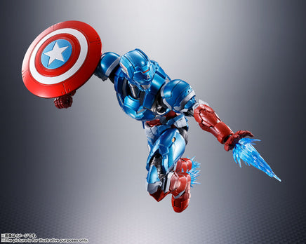 Avengers 6 Inch Action Figure S.H. Figuarts - Captain America Tech-On