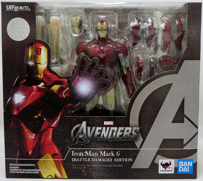 Avengers 6 Inch Action Figure S.H.Figuarts - Iron Man Mark 6