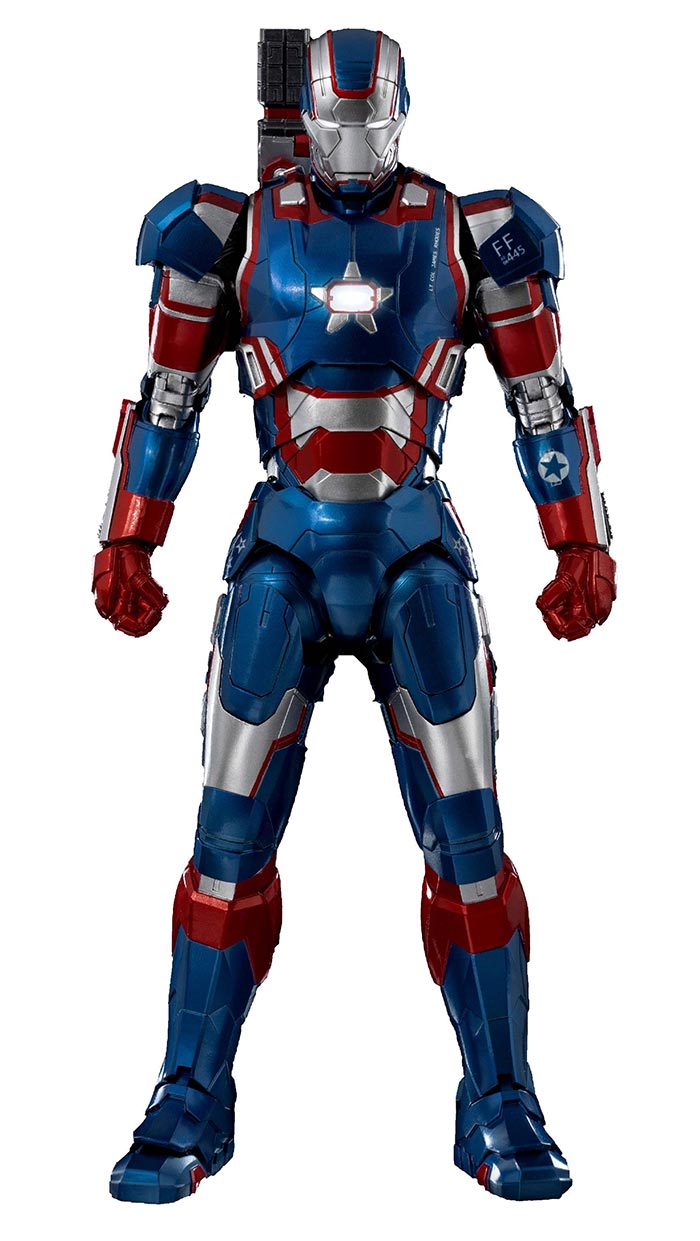 Iron patriot hot sale action figure