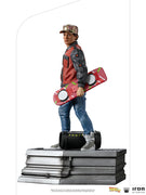 Back to the Future Movie Art Scale 1:10 8 Inch Statue Figure Deluxe - Marty McFly Iron Studios 909534