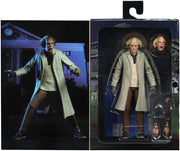 Back to the Future Ultimate Series 7 Inch Action Figure - Doc Brown (White Jacket)