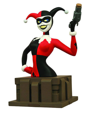Batman Animated Series 6 Inch Bust Statue - Harley Quinn Bust