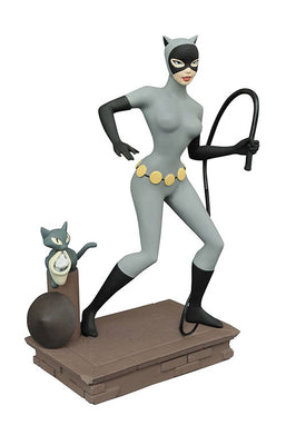 DC Gallery Femme Fatales 9 Inch Statue Figure Batman The Animated Series - Catwoman
