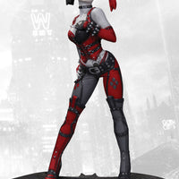 Batman Arkham City 9 Inch Statue Figure - Harley Quinn Statue