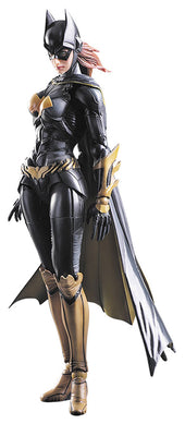 Batman Arkham Knight 8 Inch Action Figure Play Arts Kai - Batgirl (Shelf Wear Packaging)