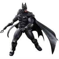 Batman Arkham Origins 8 Inch Action Figure Play Arts Kai Series - Batman (Non Mint Pre-Owned Open Box Packaging)