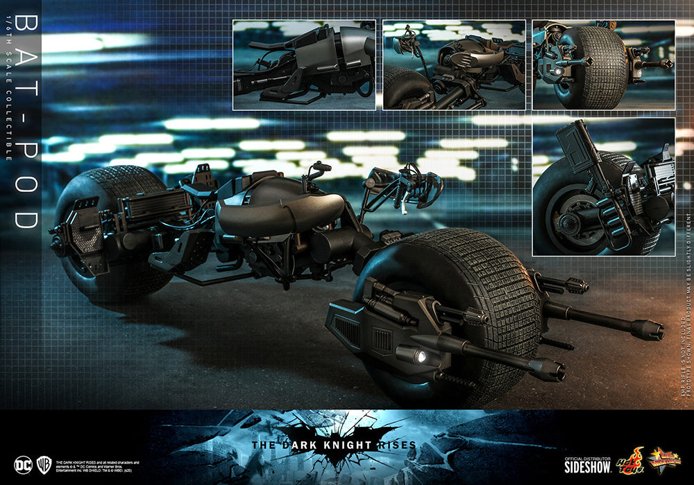 Batman Begins 23 Inch Vehicle Figure 1/6 Scale - Bat-Pod Hot Toys 907423