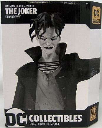 Batman Black & White 7 Inch Statue Figure - The Joker By Gerard Way