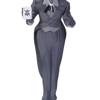 Batman Black & White 8 Inch Statue Figure - Joker by Dick Sprang