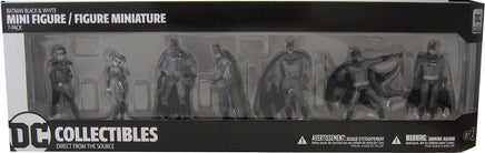 Batman Black & White 3.75 Inch Mini Figurines Box Set - Batman Mini 7-Pack #2