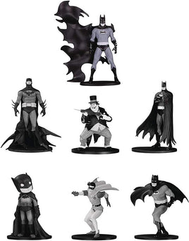 Batman Black & White 3.75 Inch Mini Figure Box Set - Batman Mini Pack #4