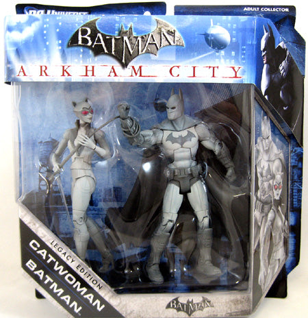Batman Legacy 7 Inch Action Figure 2-Pack - Catwoman & Batman (Black & White)