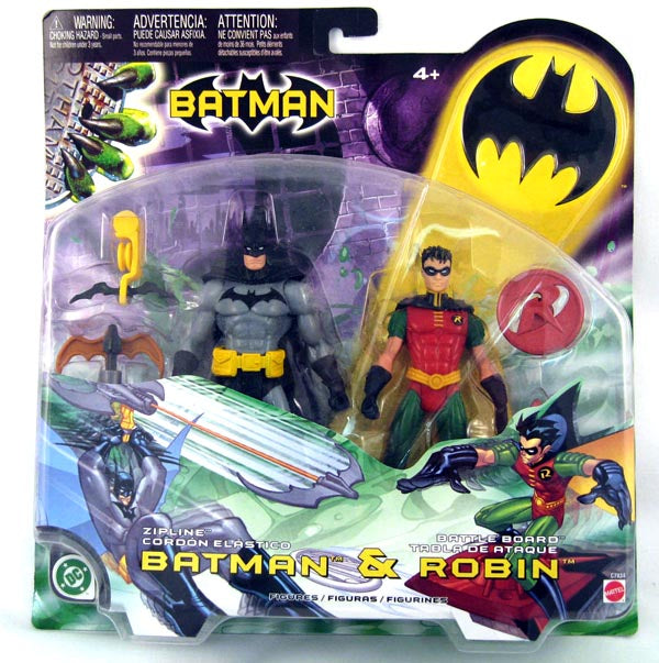 Batman Mattel Action Figure Two-Pack: Batman and Robin