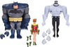 Batman The Animated Series 6 Inch Action Figure - Batman - Robin - Mutant 3-Pack