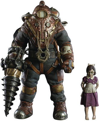 Bioshock 13 Inch Action Figure 1/6 Scale Series - Subject Delta & Little Sister