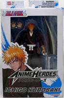 Bleach 6 Inch Action Figure Anime Heroes - Ichigo Kurosagi