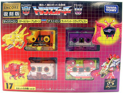 Cassette Big Mission Set #17 - Transformers Encore Action Figure Takara Toys