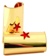 Costume One Size Costume Accessory - Wonder Woman Gold Red Star Cuff (Linda Carter)