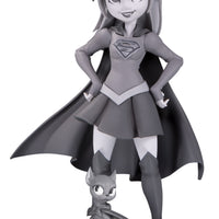 DC Artist Alley 6 Inch Statue Figure Chrissie Zullo - Supergirl Black & White