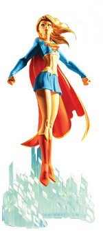 DC Collectible 6 Inch Statue Figure Superman - Supergirl By Michael Turner