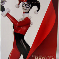 DC Comics Cover Girls 8 Inch Statue Figure - Classic Harley Quinn 2nd Edition