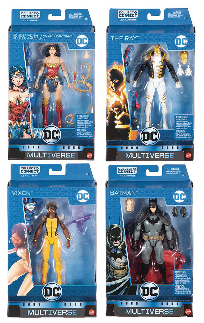 DC Comics, Justice League 6-Pack, 4-inch Action Figures