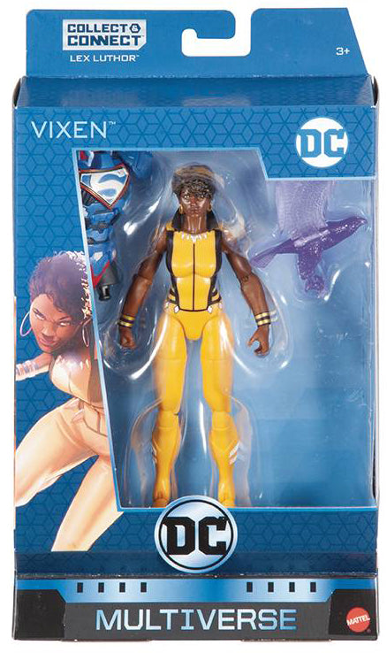DC Comics Multiverse 6 Inch Action Figure Lex Luthor Series - Vixen  (Sub-Standard Packaging)