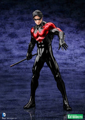 DC Comics New 52 7 Inch Statue Figure ArtFX Series - Nightwing 1/10th Scale (Non Mint Packaging)