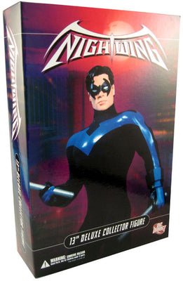DC Direct 13 Inch Deluxe Collector Action Figures: Nightwing (Previously Opened and Displayed)