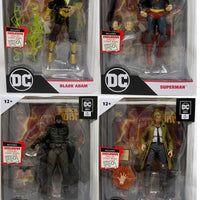 DC Direct Comics 7 Inch Action Figure Black Adam Wave 1 - Set of 4