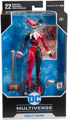 DC Multiverse 7 Inch Action Figure Animated Series - Harley Quinn